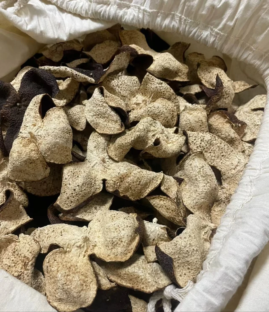 天马2016年新会陈皮冬后大红皮  基本整皮少量断皮  6年新树皮