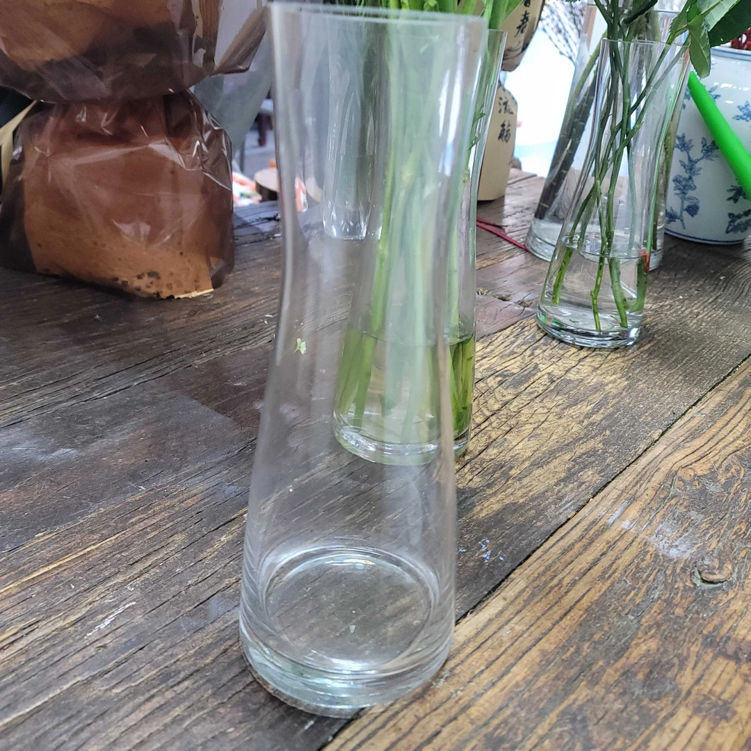 玻璃花瓶25公分日照同城配送