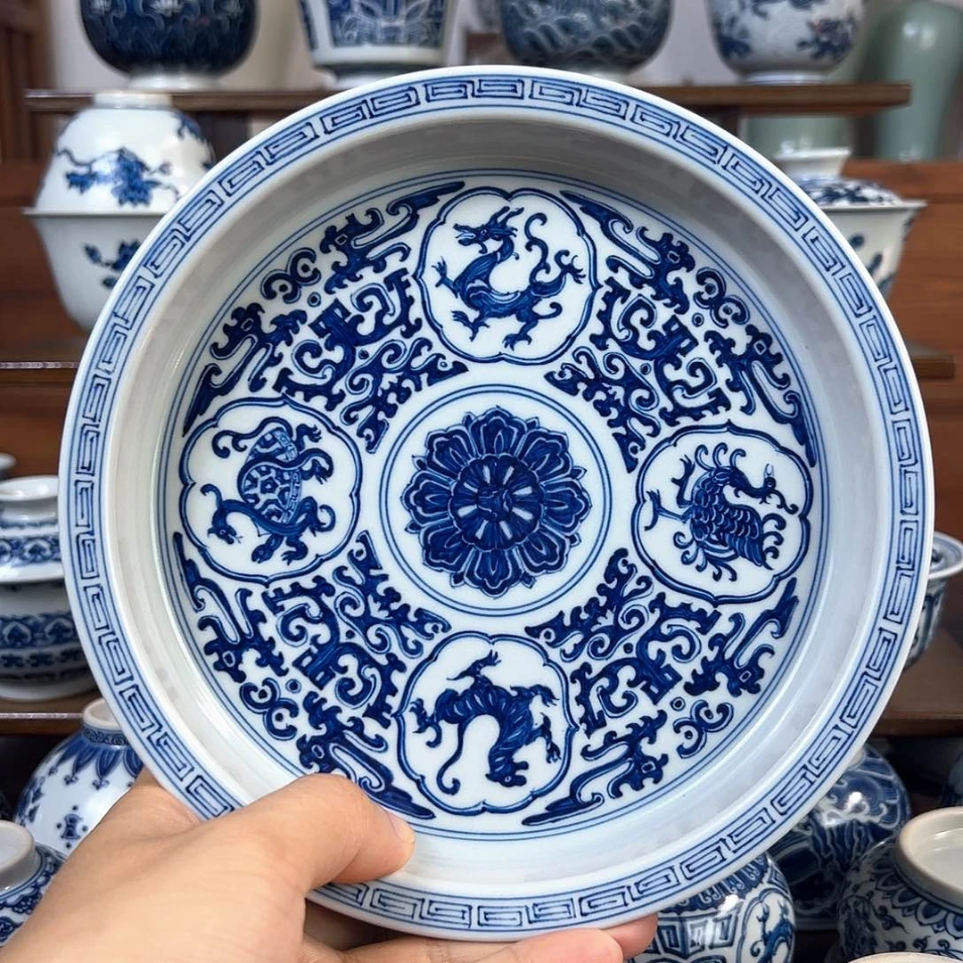 微微微瑕七折四大神兽壶承