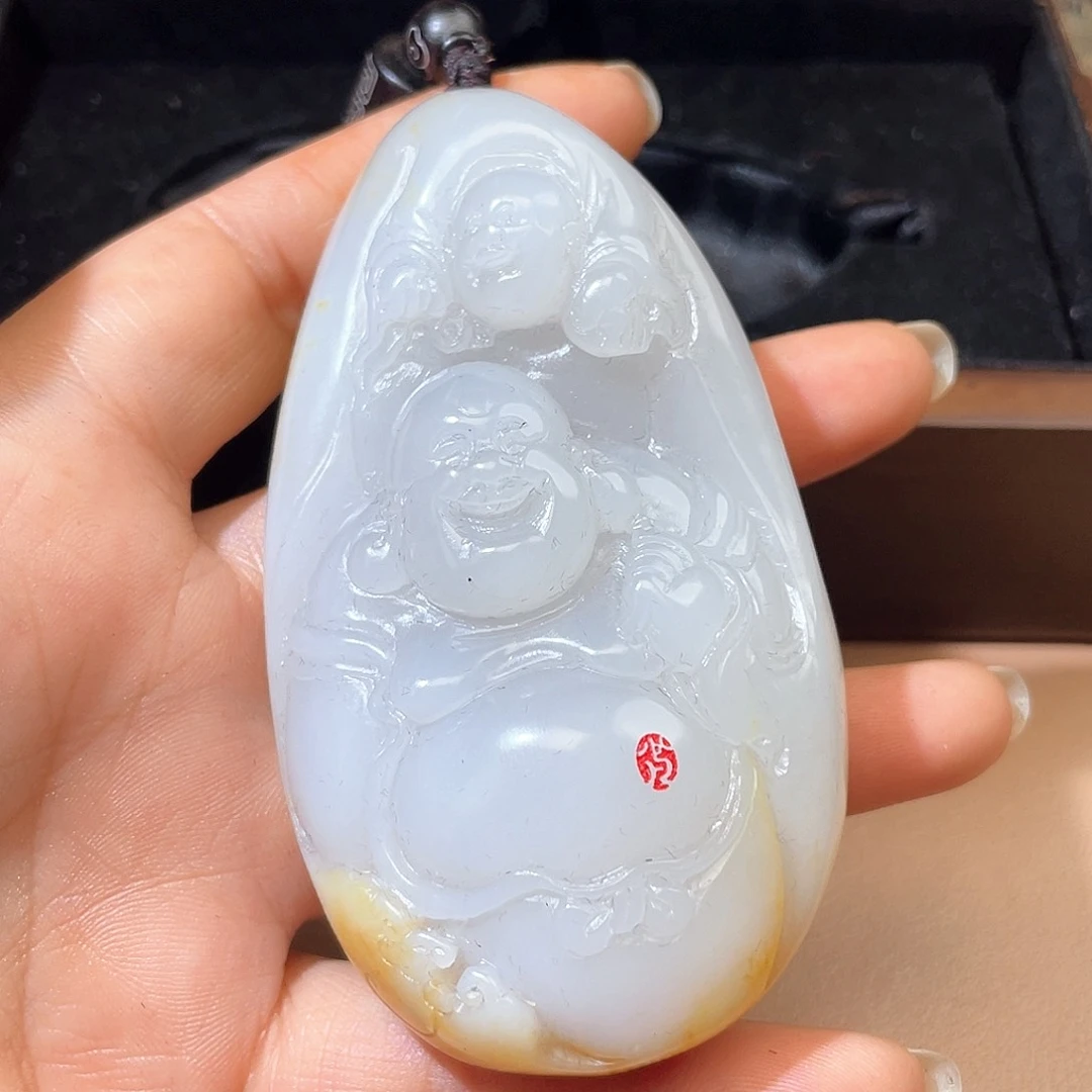 和田玉颈饰未镶嵌A7 