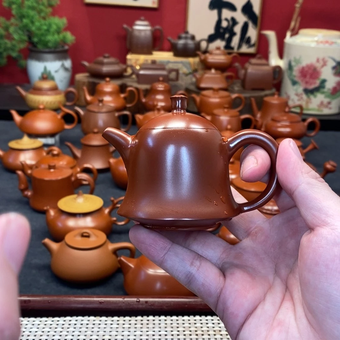 茶壶紫砂人**凉潮州手拉壶手拉壶