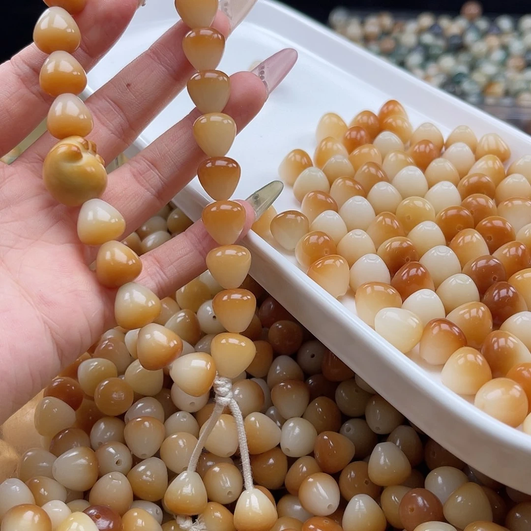 白玉菩提吊坠a a a12mm/20+10颗