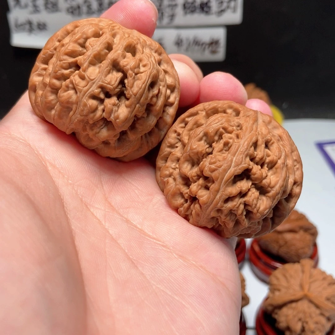 吊坠文玩核桃粗筋45尺8