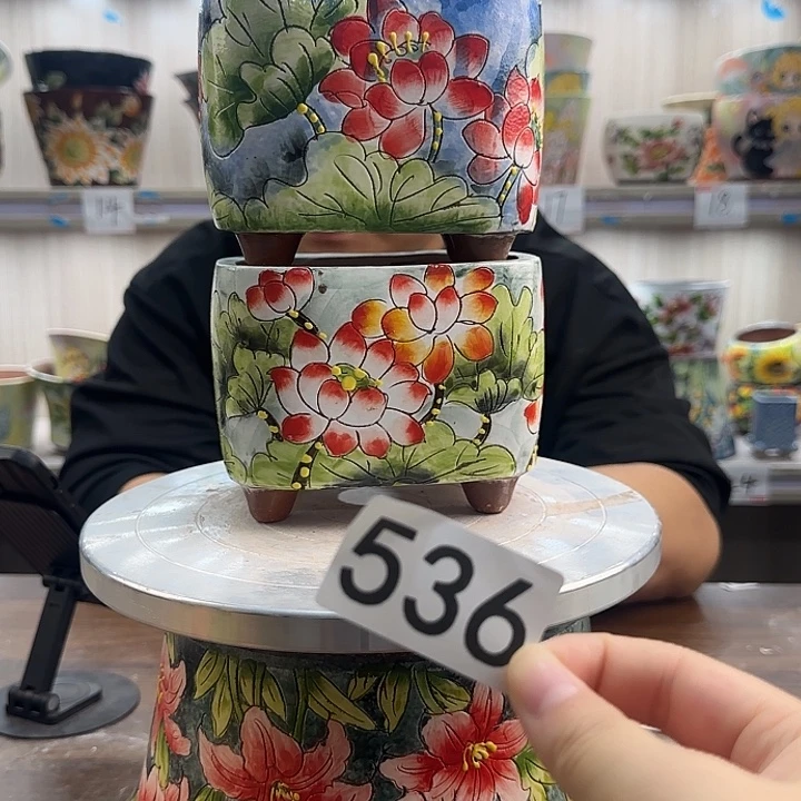 紫砂花盆瑕疵瑕疵536