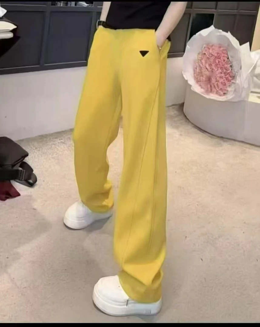 春款纯色长裤时尚洋气百搭裤10