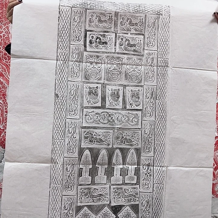 其他拓片用纸汉砖拓片