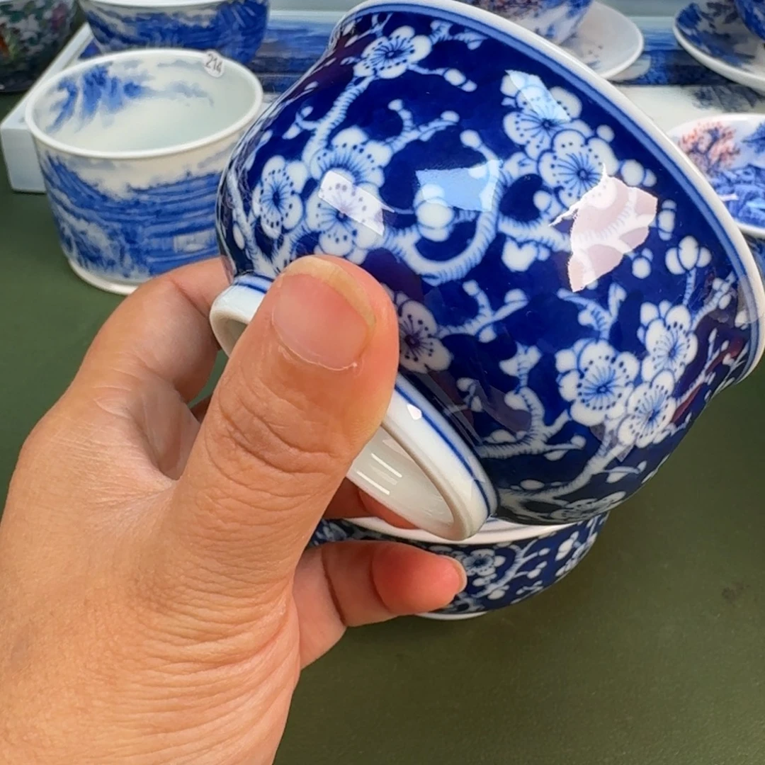 景德镇纯手绘茶具圆圆237