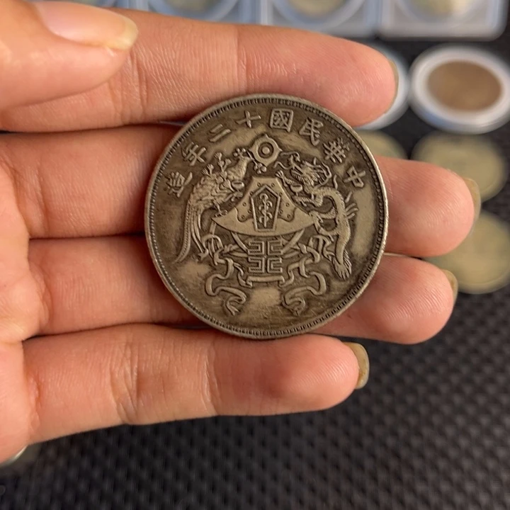 金属大头龙洋船洋工艺品