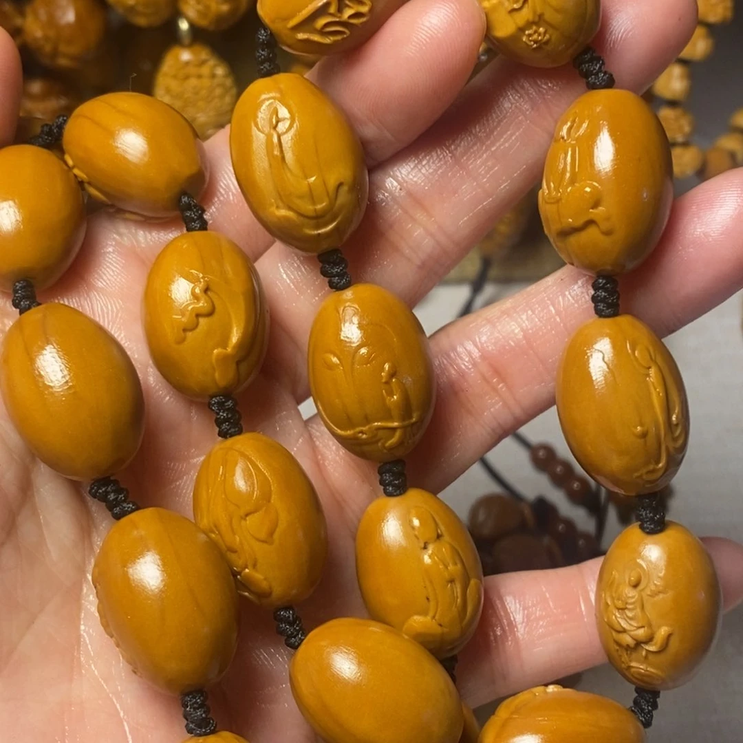 橄榄核手串/手链无相佛手持