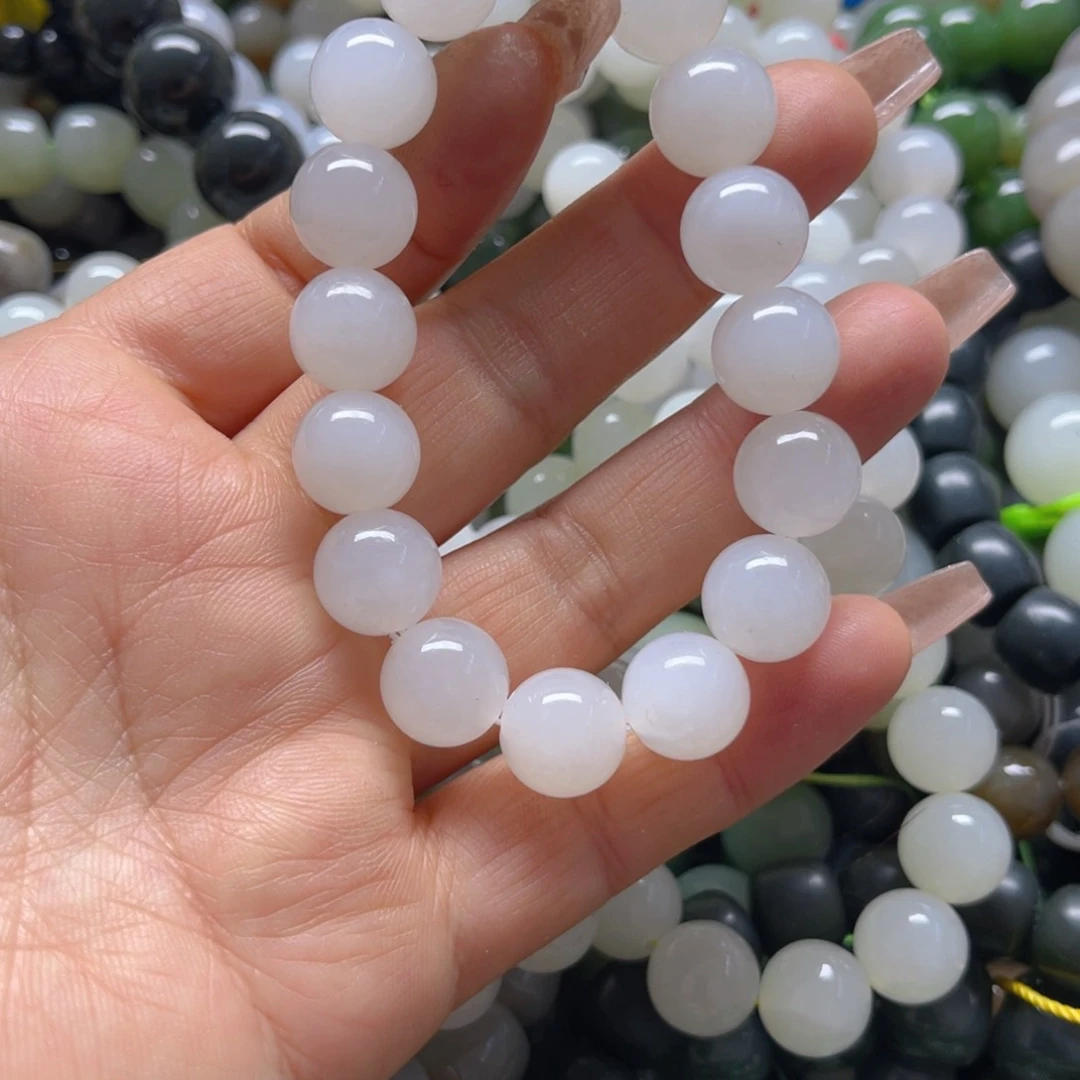 和田玉手链未镶嵌