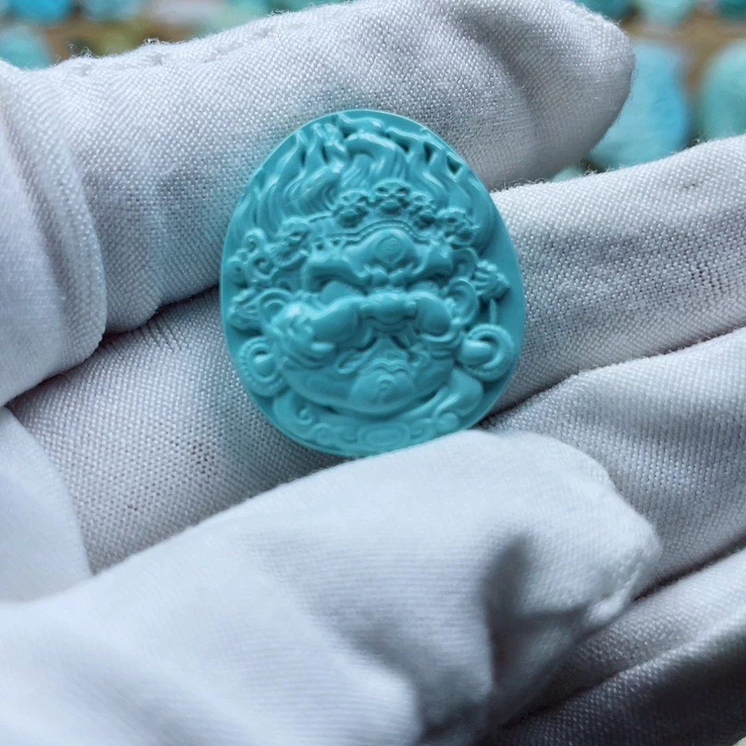 未镶嵌绿松石珠宝奇石