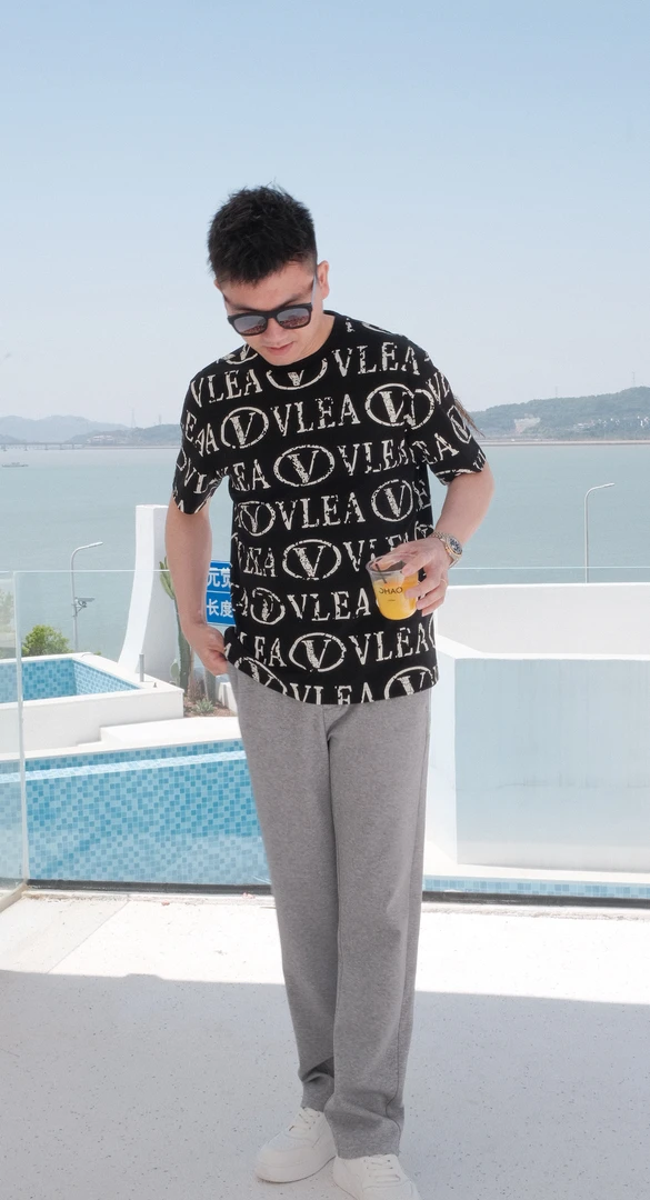 VLEATLTIAN奢品-2025夏季新款休闲时尚男士T恤-LU-7968