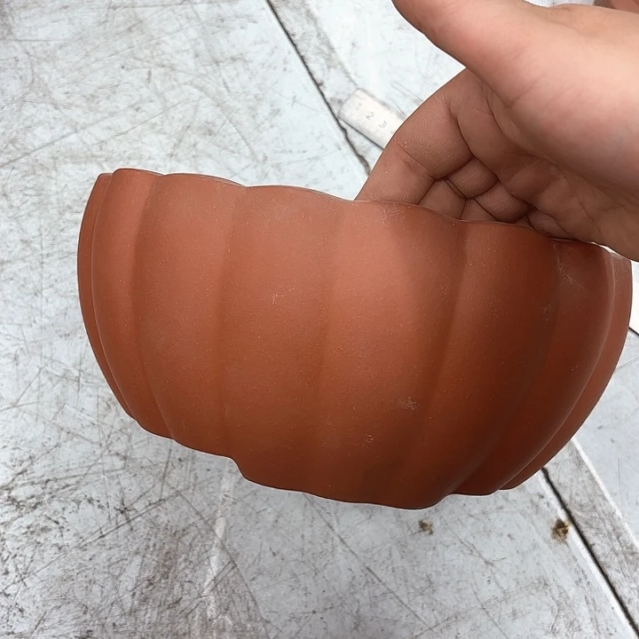 紫砂花盆紫砂的味道真的是