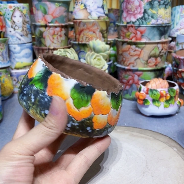 景德镇艺术手绘作品