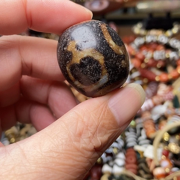 杰***剧玛瑙/玉髓未镶嵌手链送横穿绳