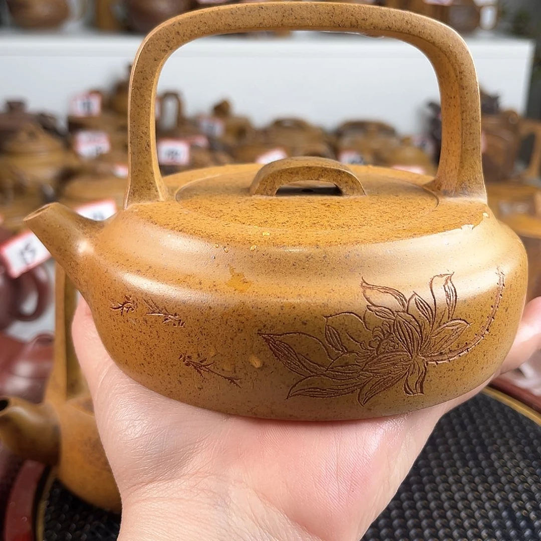 紫泥茶壶宜兴紫砂