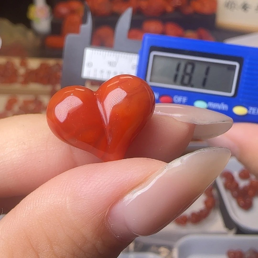 南红玛瑙未镶嵌吊坠(不含链)