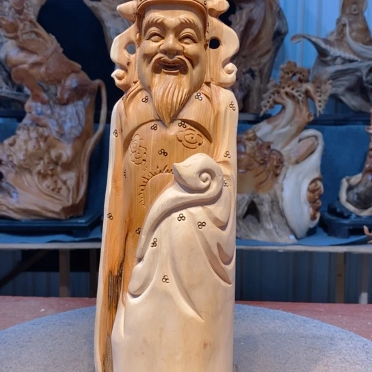 柏木（崖柏）根雕摆件