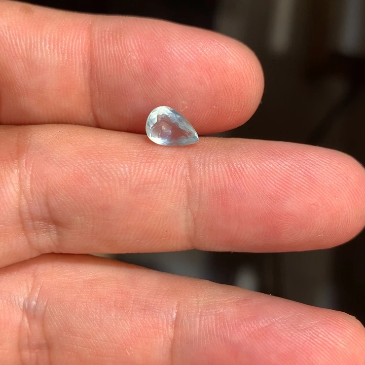 海蓝宝石裸石裸石1粒