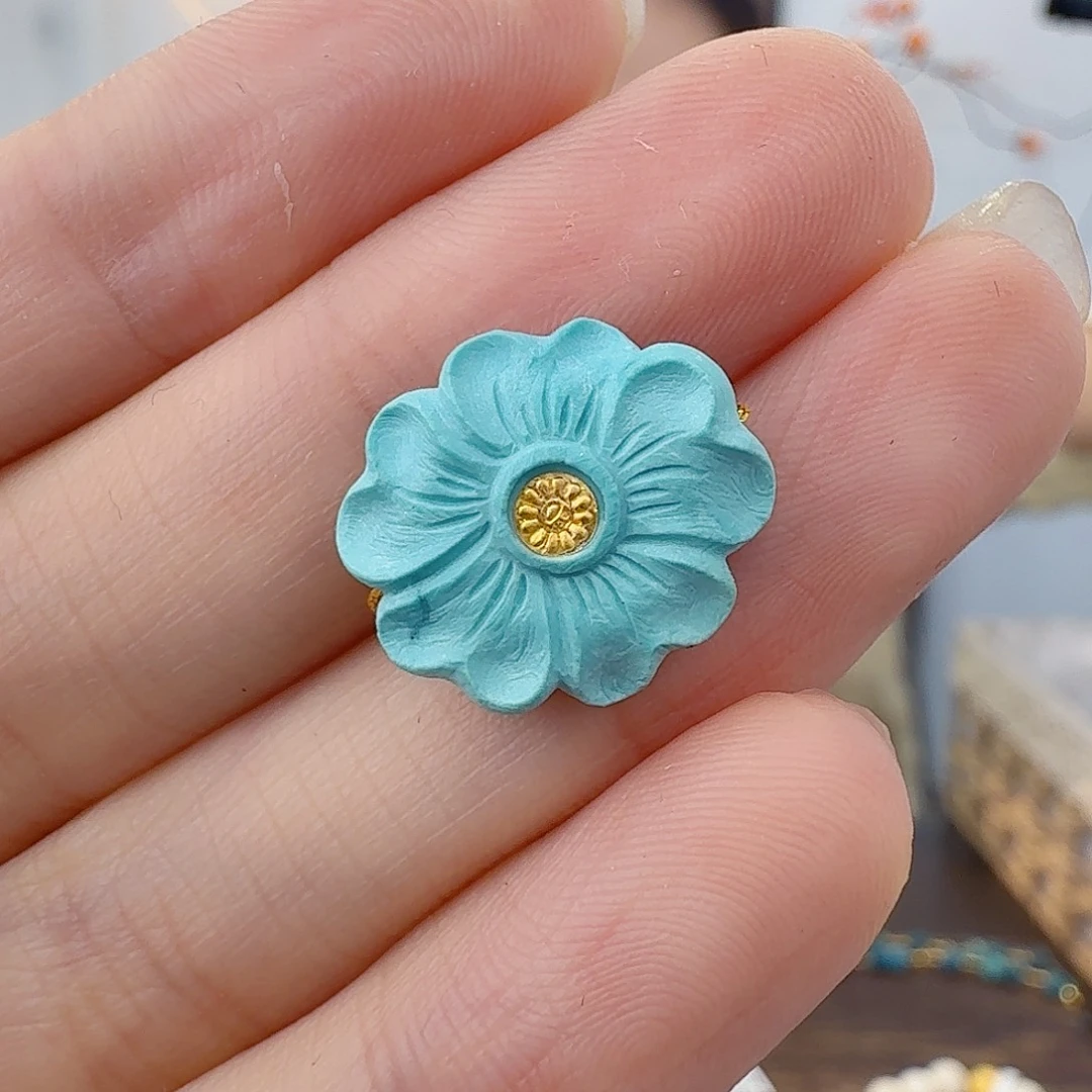 绿松石未镶嵌珠宝半成品