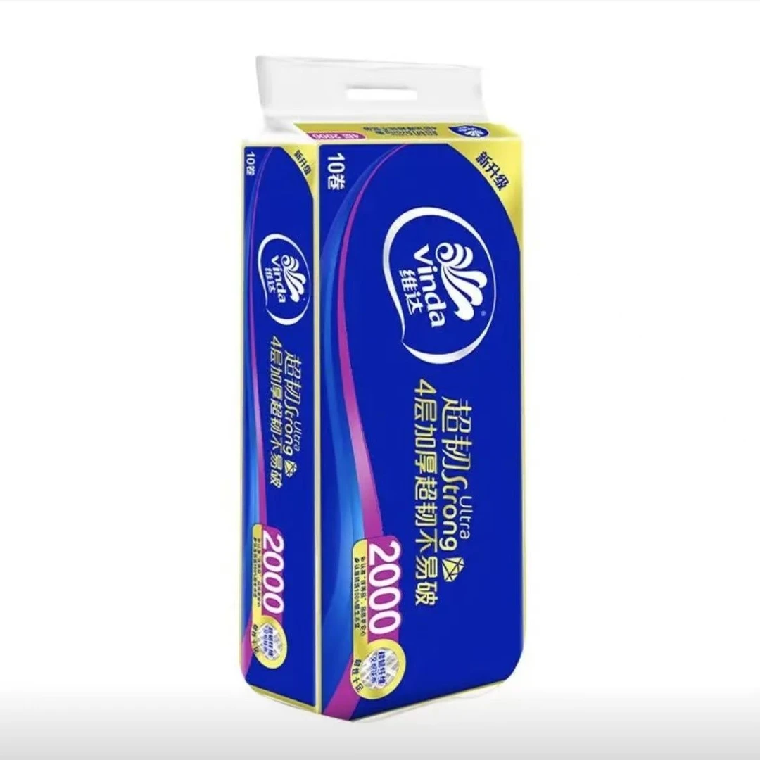 Vinda/维达超韧卫生纸12卷 2000g