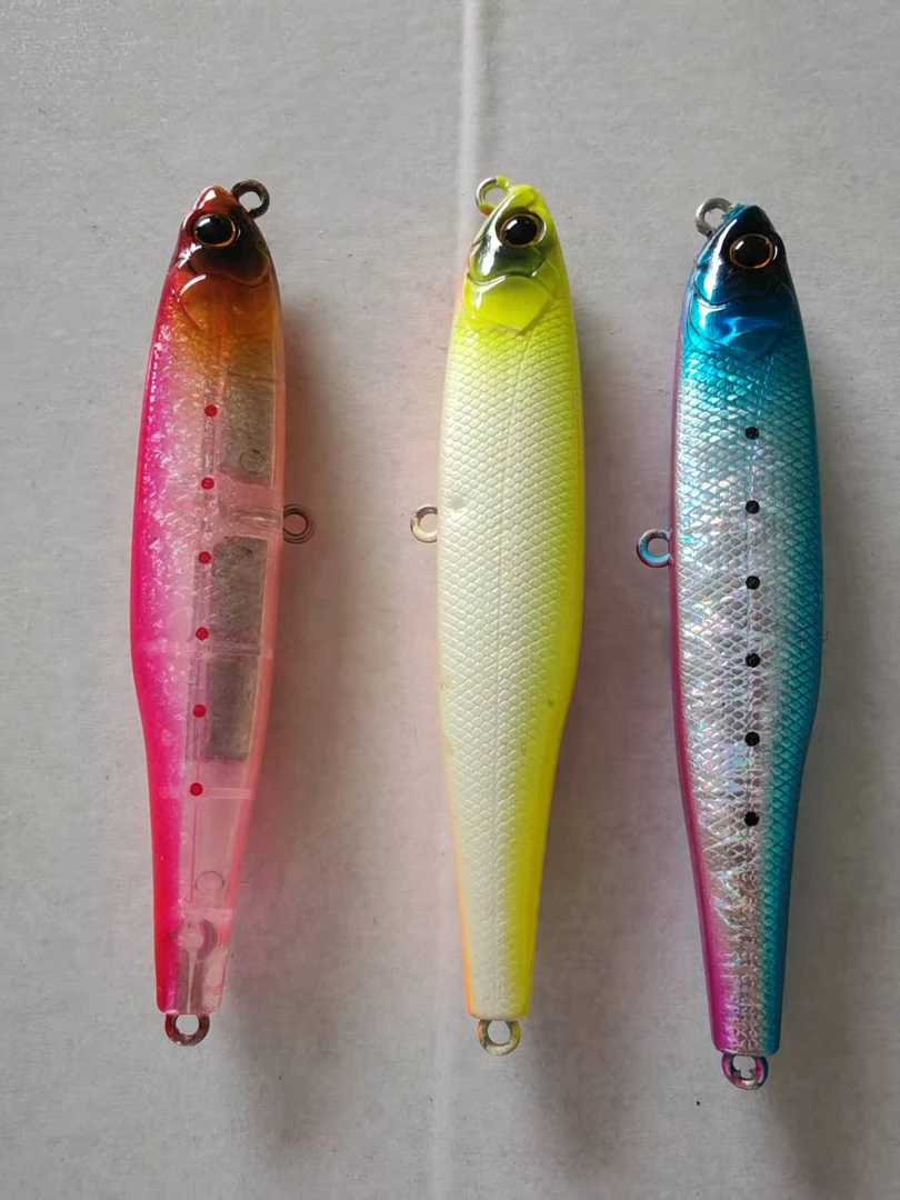 远投铅笔路亚饵鲌翘适用于淡水海钓翘嘴鲈鱼军鱼鳡鱼假饵鱼饵