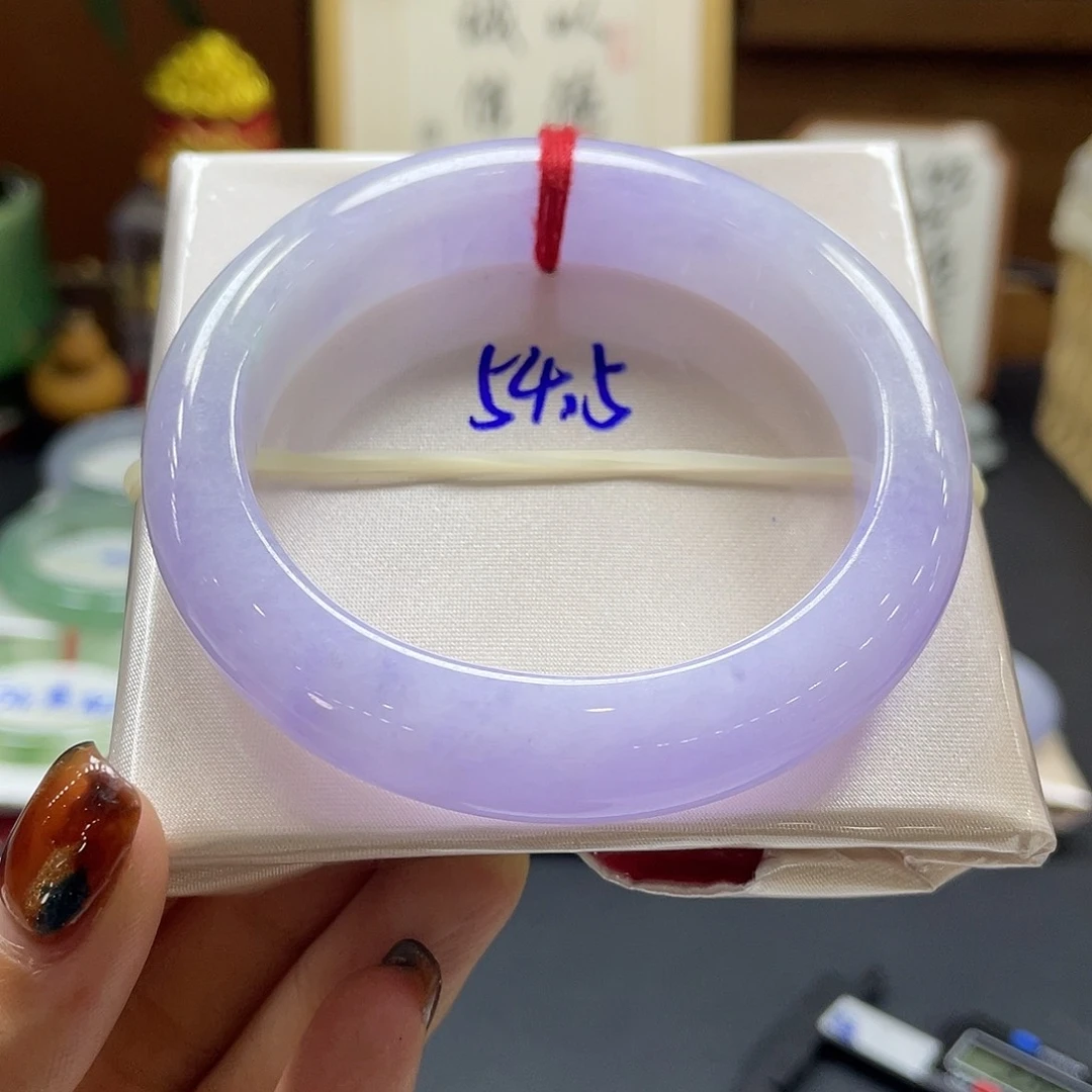 翡翠未镶嵌手镯58号