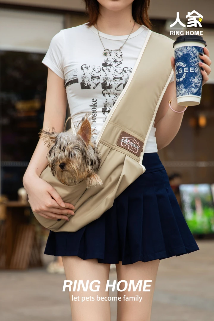 【顺丰】宠物出行包   单肩斜挎包小型犬宠物外出便携轻便
