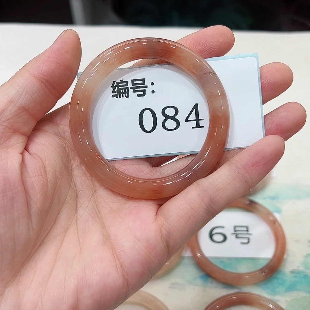 石英质玉手镯未镶嵌圈口53.5