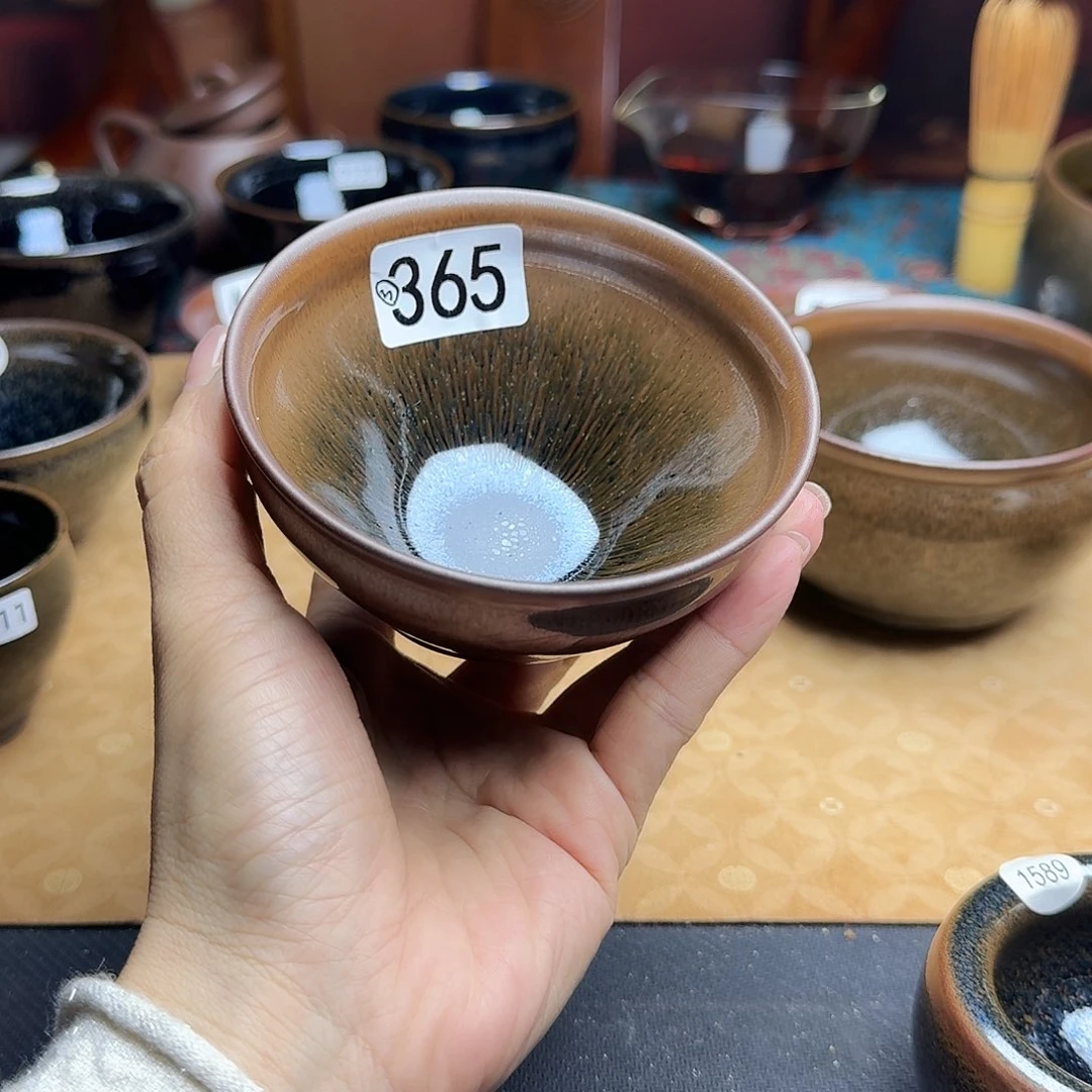 茶盏365柴烧手工主人杯