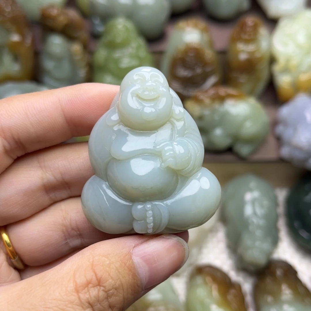 秋***风和田玉未镶嵌挂件