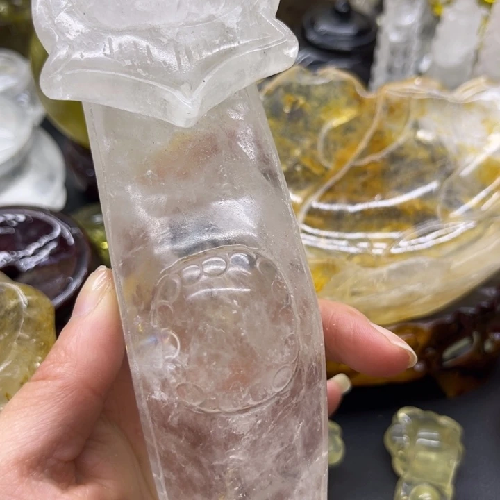 美***乐水晶珠宝半成品未镶嵌摆件