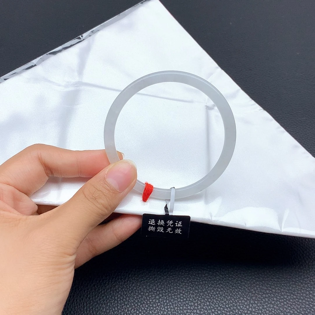 翡翠手镯未镶嵌活**下56圈口