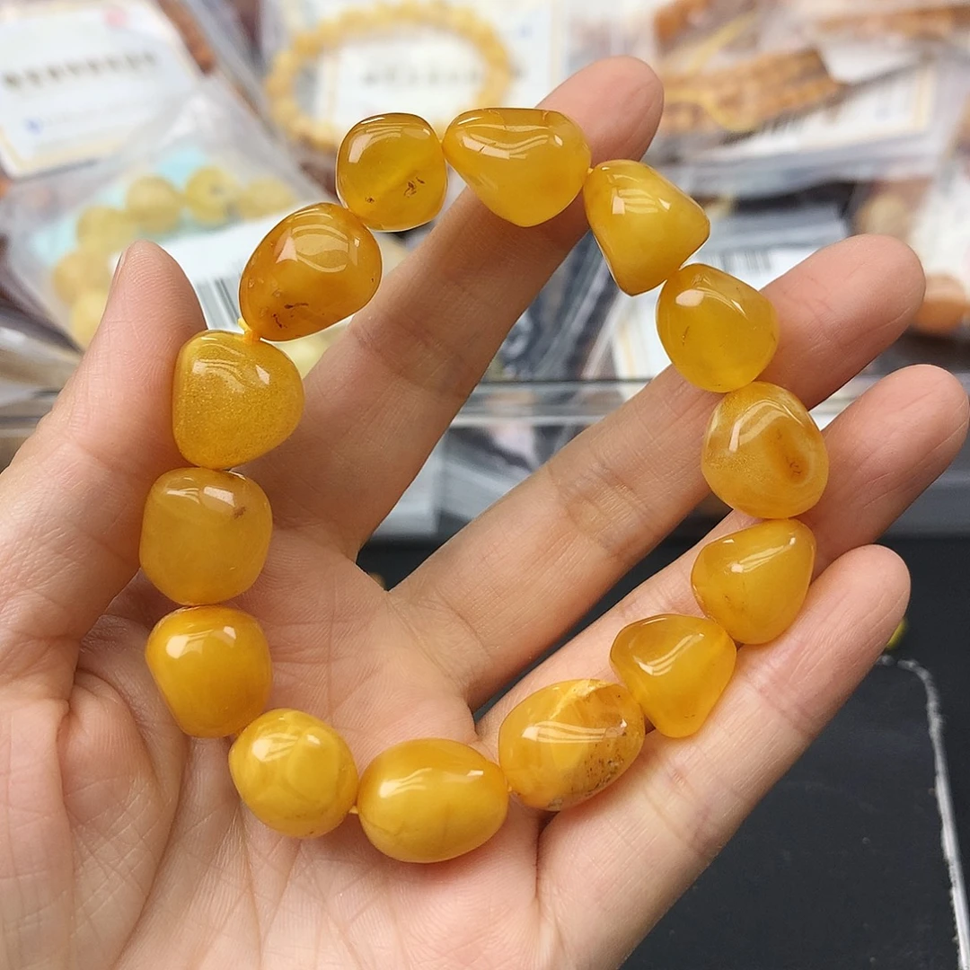 琥珀未镶嵌珠宝奇石