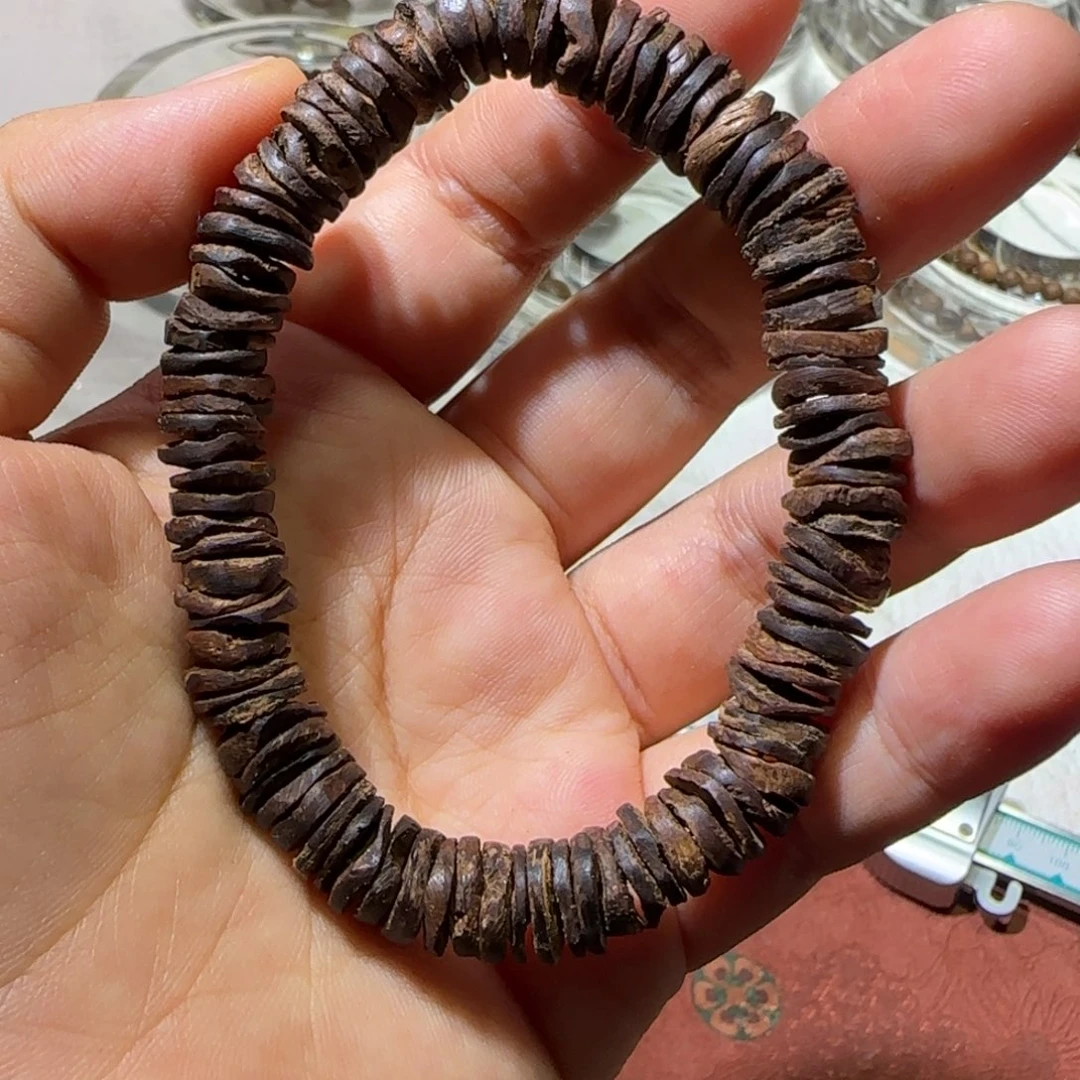 【闪购商品】沉香碎屑沉香11.59克文莱黑棋沉水瘤疤软丝