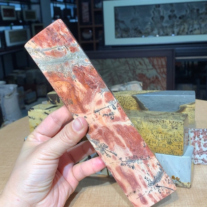 ，广西国画石摆件，收藏观赏