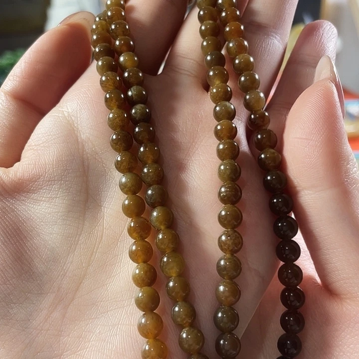 和田玉（糖玉）未镶嵌项链