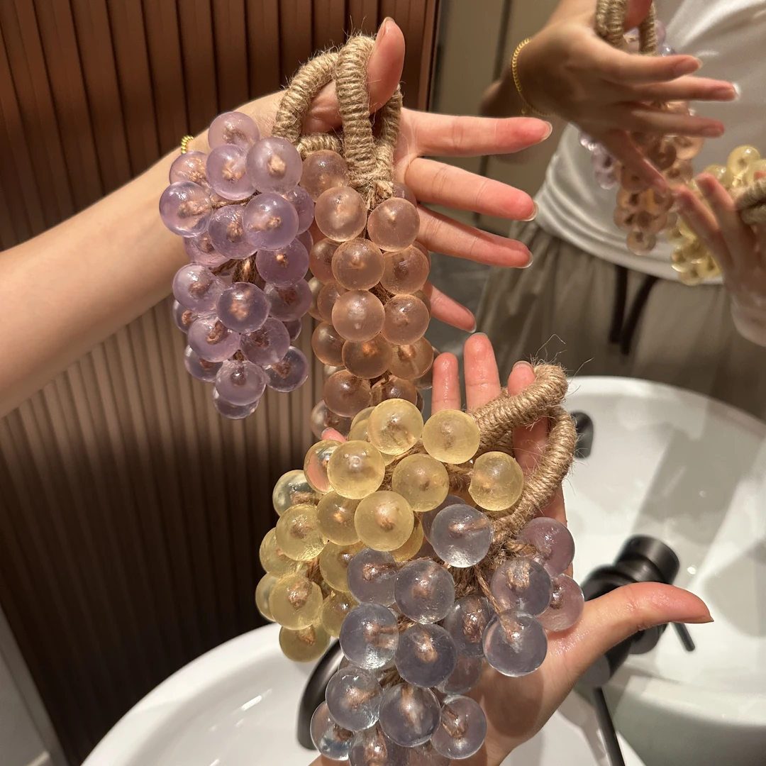 葡萄手工皂车载香薰可沐浴洁面中秋节葡萄手工皂礼盒装