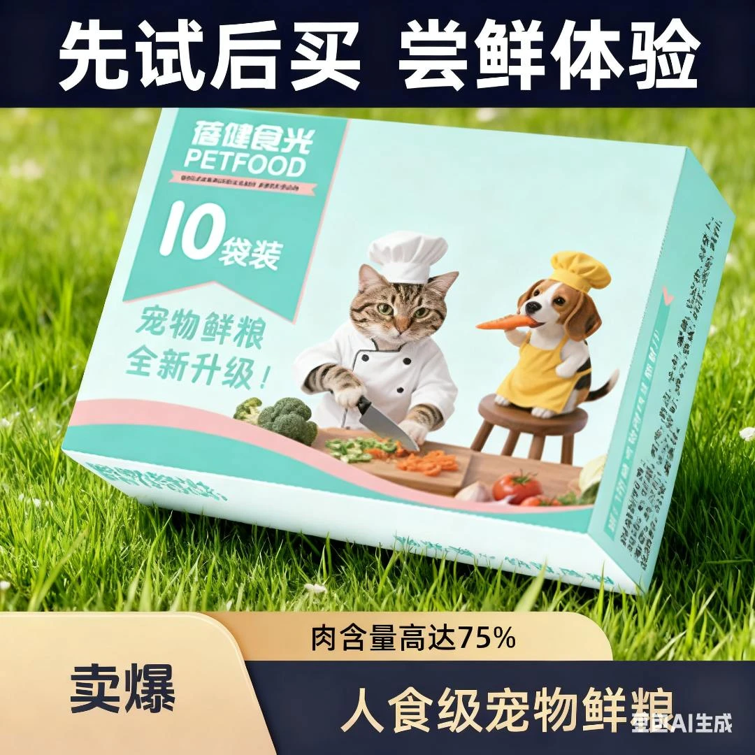 【狗饭鸭肉雪梨】狗鲜食鲜粮品牌狗粮低脂高蛋白全犬通用无添加零食