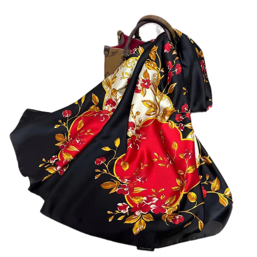 花魁 180*90百搭围巾