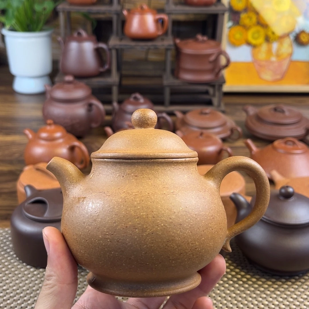 茶壶紫砂手工制作