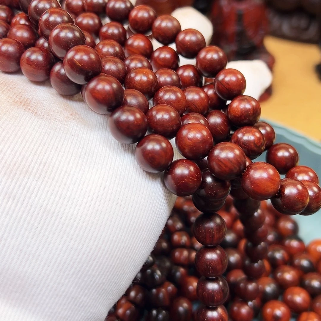 檀香紫檀（小叶紫檀）淘**乐1.2cm108颗