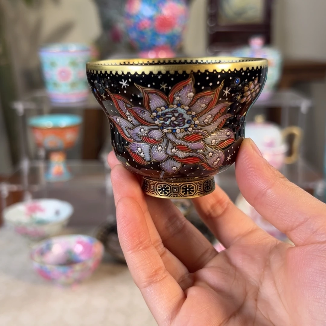 纯手工手绘 高端茶器
