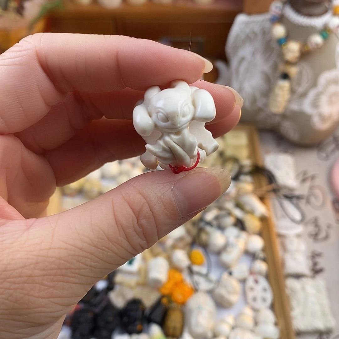 鹿骨把件鹿角跑环福利有骨线不退换