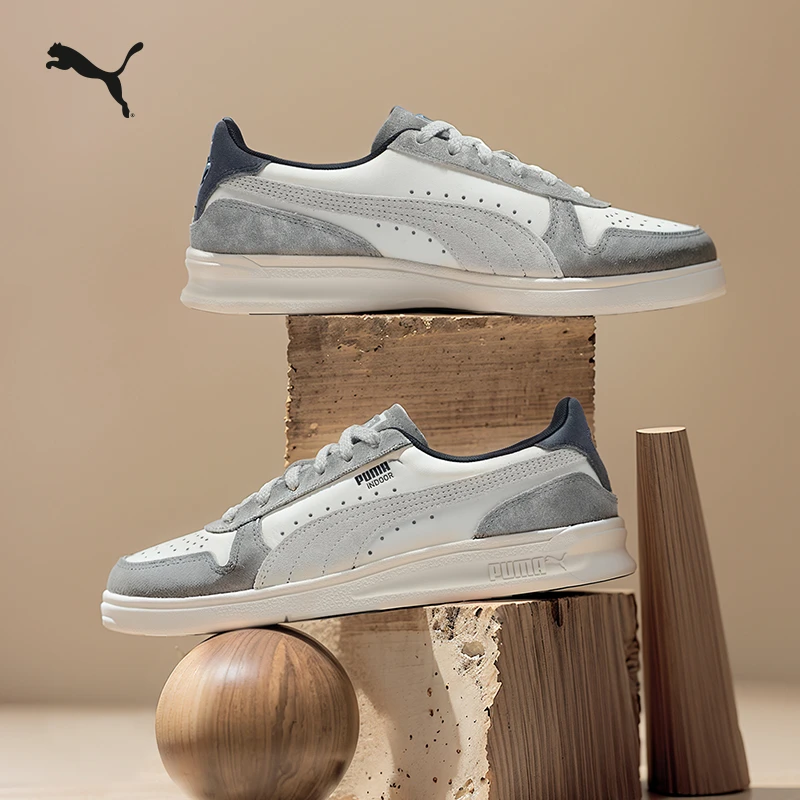 PUMA彪马男女经典复古打孔透气运动休闲鞋板鞋INDOOR 401441