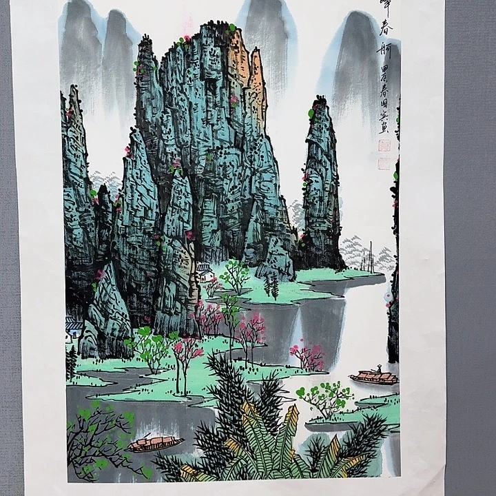 国画莫国宾国画作品