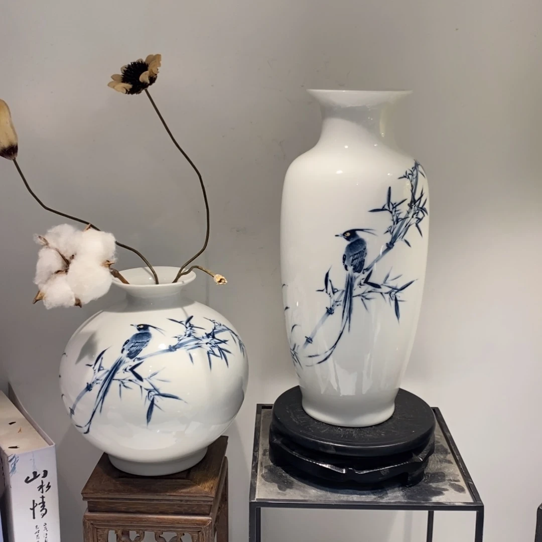 瓶景德镇陶瓷花瓶摆件