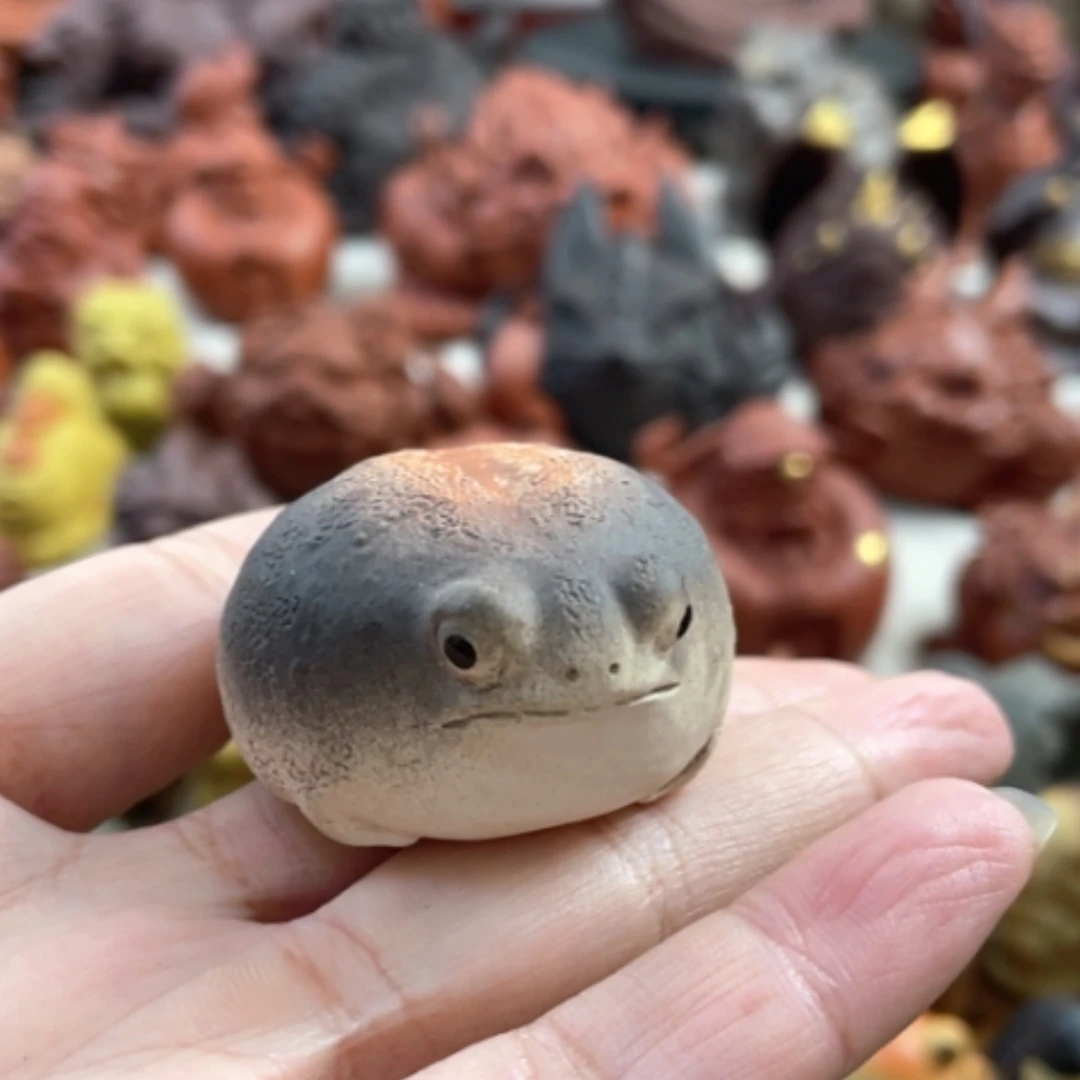 【闪购商品】紫砂茶宠紫砂青蛙