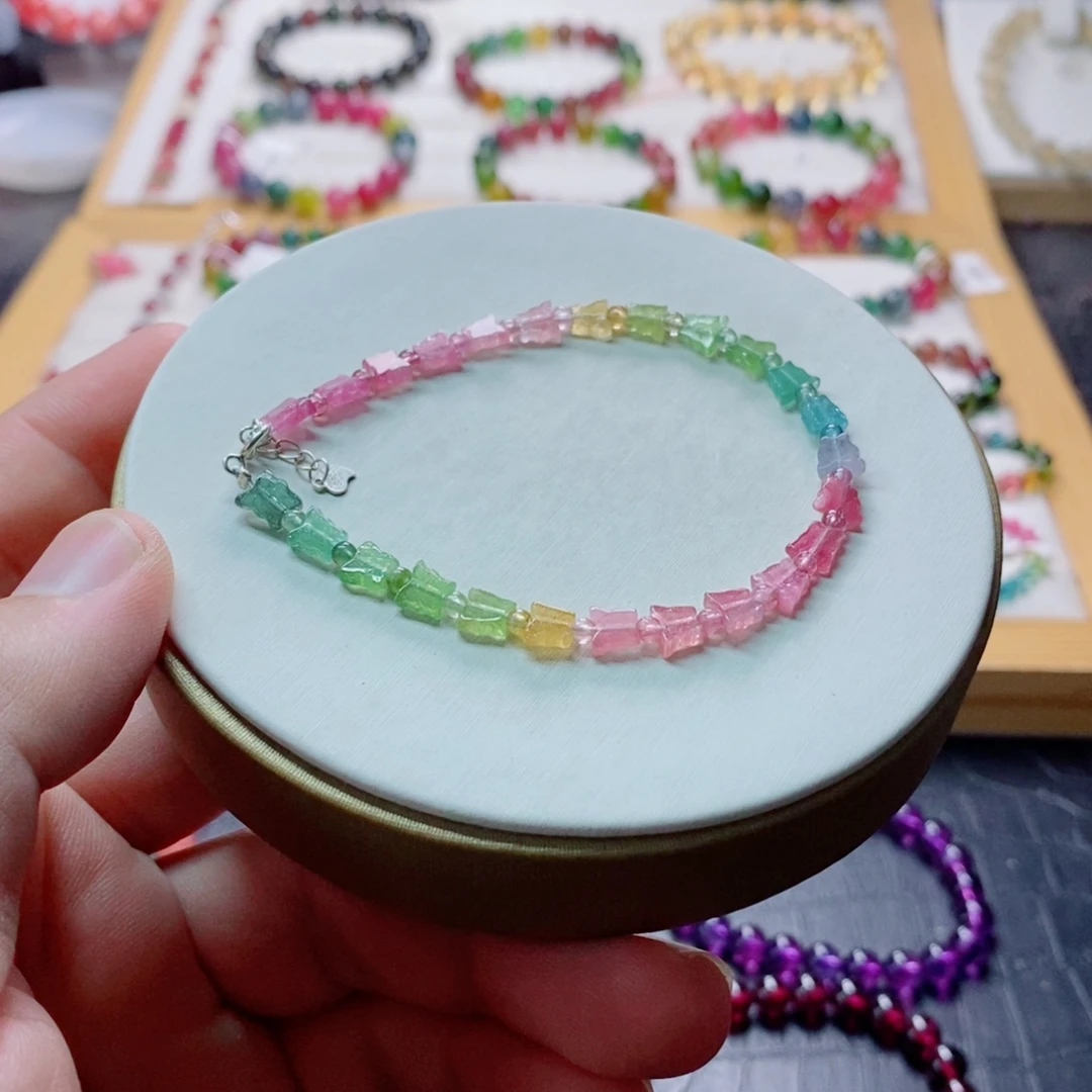 碧玺手链未镶嵌碧玺