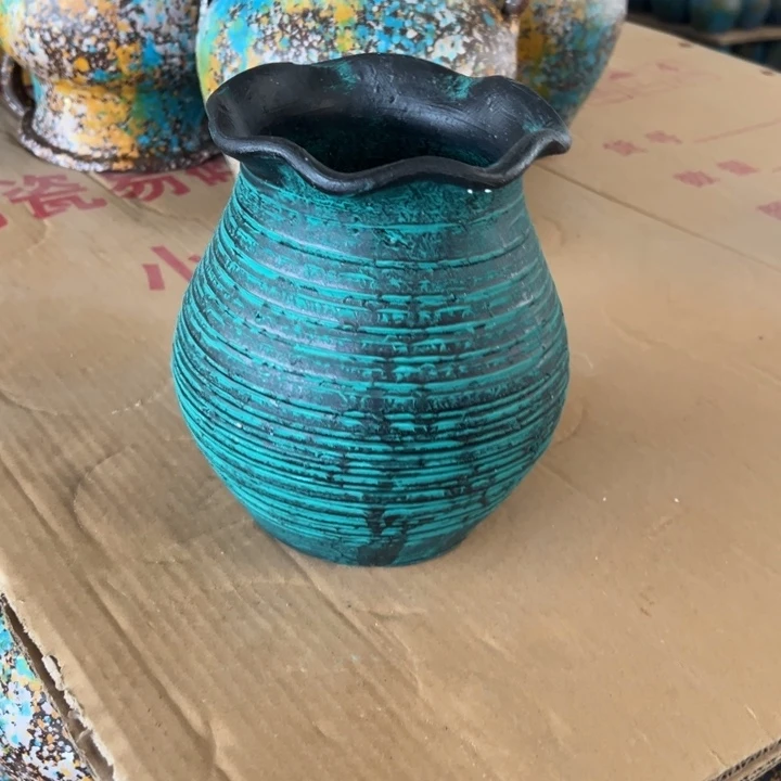 9.9-1高18口13复古绿花